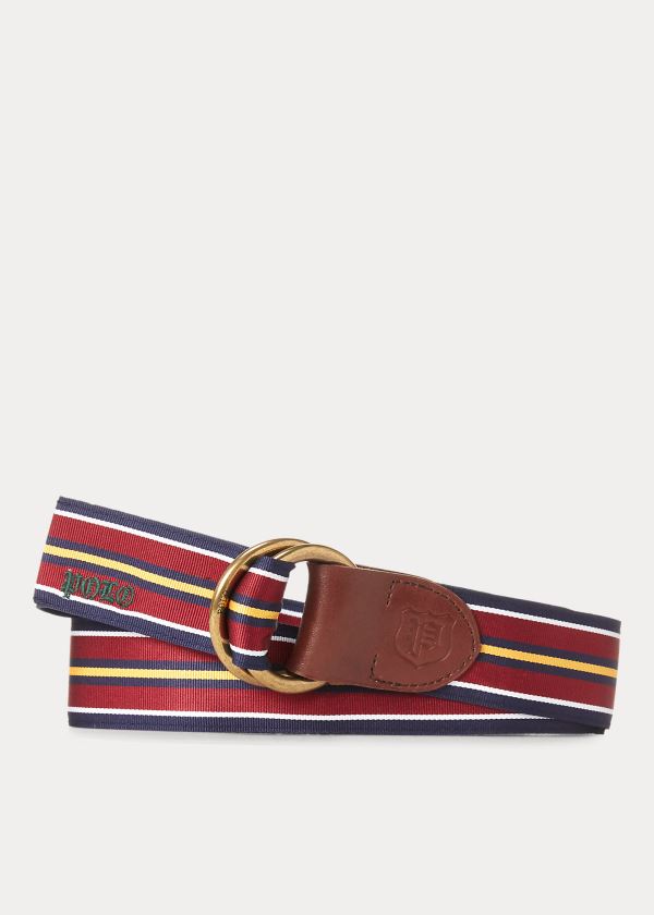 Polo Ralph Lauren Grosgrain O-Ring Bælte Herre Danmark (VBAQD9012)